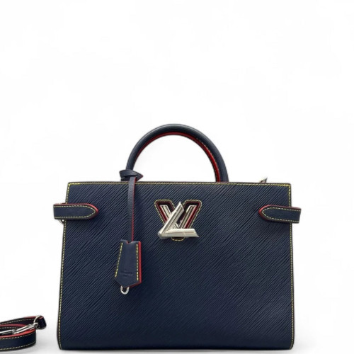 Louis Vuitton Twist Tote Epi Blue