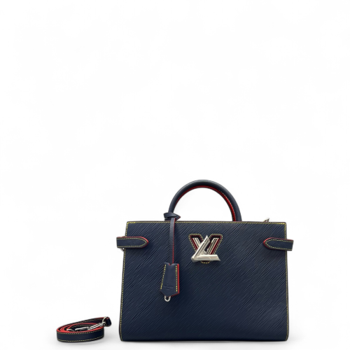 Louis Vuitton Twist Tote Epi Blue