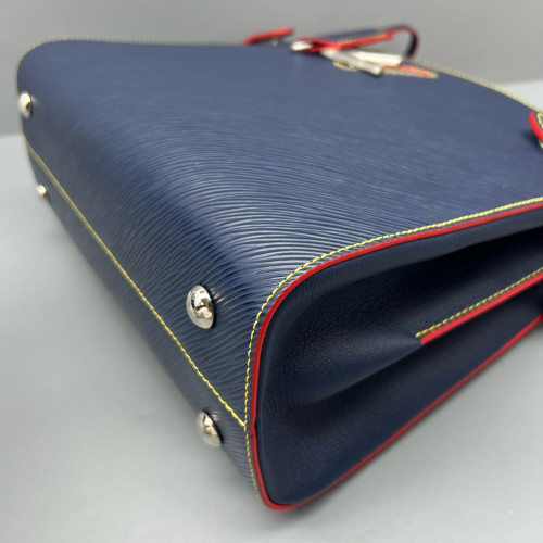 Louis Vuitton Twist Tote Epi Blue