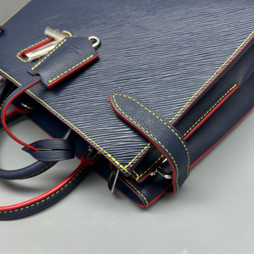 Louis Vuitton Twist Tote Epi Blue