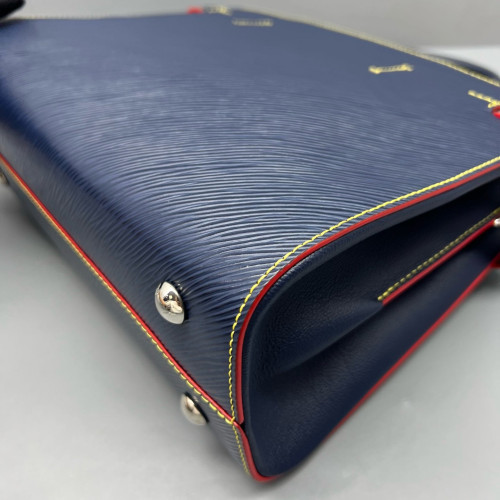 Louis Vuitton Twist Tote Epi Blue