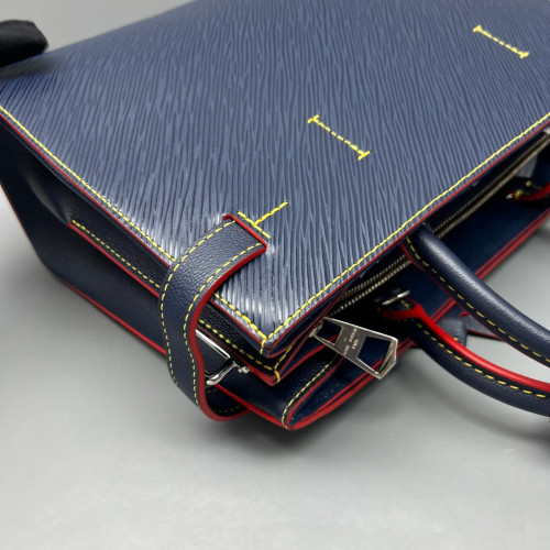 Louis Vuitton Twist Tote Epi Blue