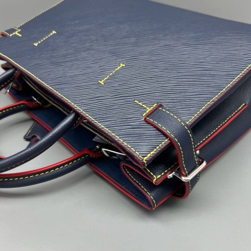 Louis Vuitton Twist Tote Epi Blue