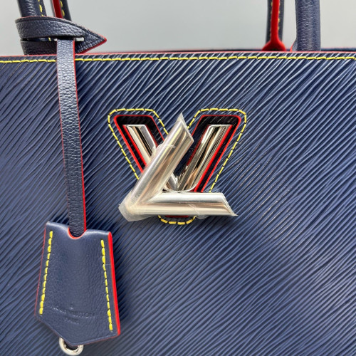 Louis Vuitton Twist Tote Epi Blue