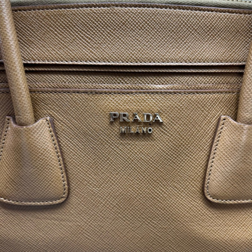 Prada Handbag Calfskin Tan Prada Handbag Calfskin Tan