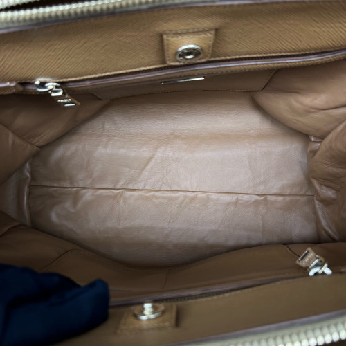 Prada Handbag Calfskin Tan Prada Handbag Calfskin Tan
