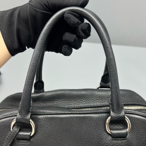Prada Boston Bag Cuir Black