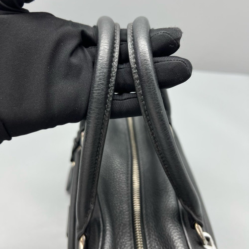 Prada Boston Bag Cuir Black