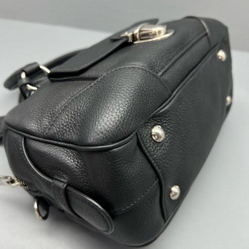 Prada Boston Bag Cuir Black
