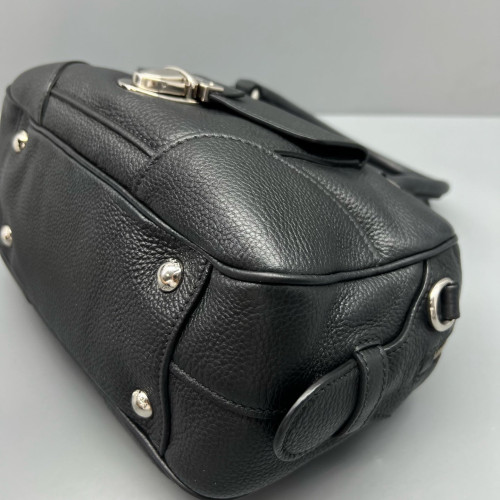 Prada Boston Bag Cuir Black