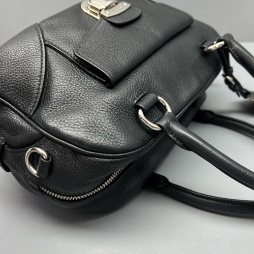 Prada Boston Bag Cuir Black