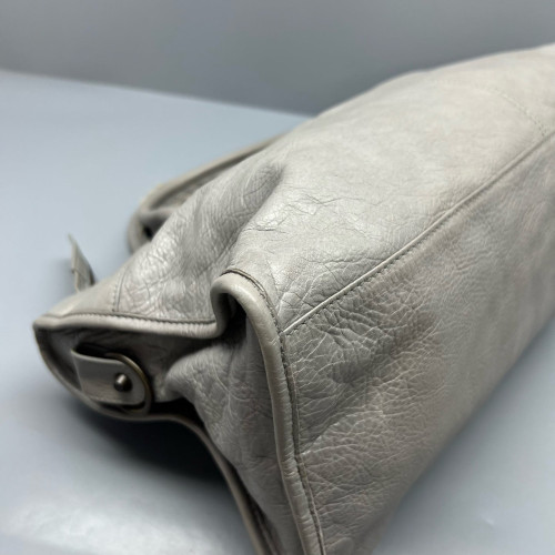 Balenciaga Large City Arena Lambskin Grey