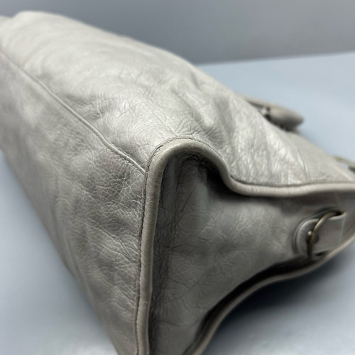 Balenciaga Large City Arena Lambskin Grey