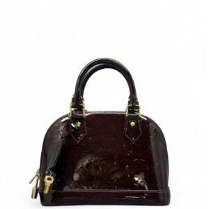 Louis Vuitton Alma BB Vernis Amarante Louis Vuitton Alma BB Vernis Amarante