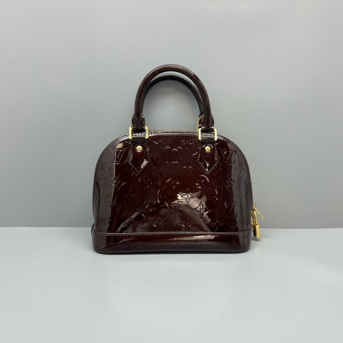 Louis Vuitton Alma BB Vernis Amarante