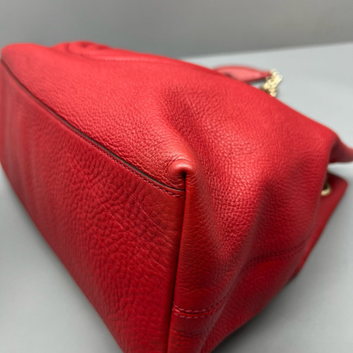 Gucci Medium Soho Shoulder Bag Cuir Red