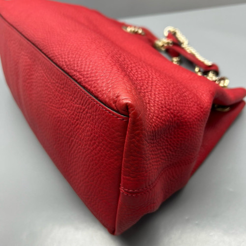 Gucci Medium Soho Shoulder Bag Cuir Red