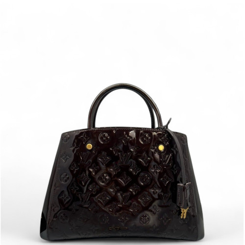 Louis Vuitton Montaigne MM Vernis Amarante