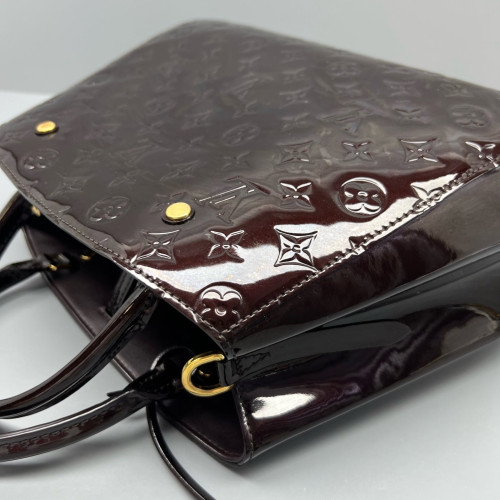 Louis Vuitton Montaigne MM Vernis Amarante