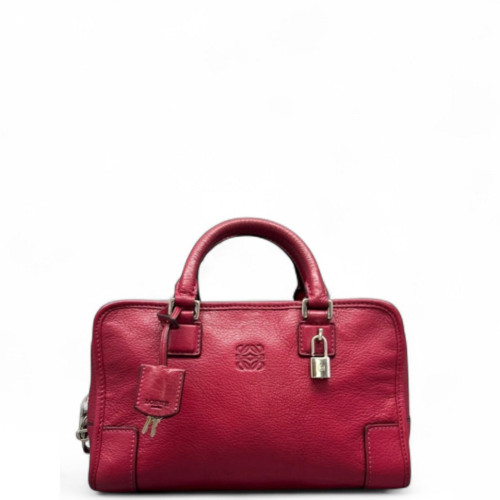 Loewe Amazona 23 Calfskin Fuchsia