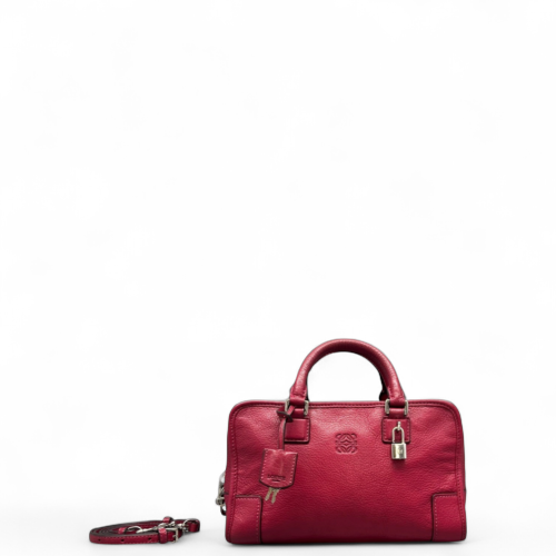 Loewe Amazona 23 Calfskin Fuchsia