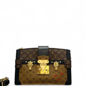 Louis Vuitton Trunk Clutch Reverse Monogram Brown