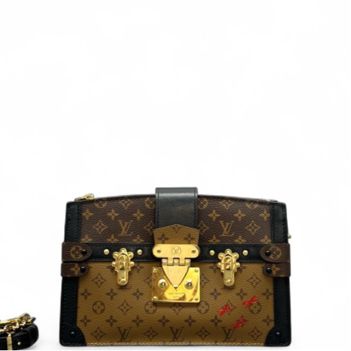 Louis Vuitton Trunk Clutch Reverse Monogram Brown