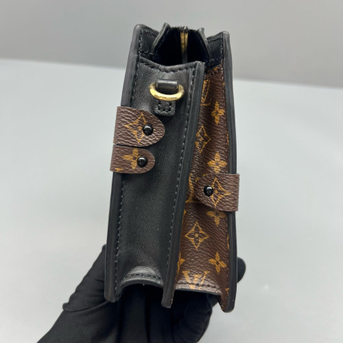Louis Vuitton Trunk Clutch Reverse Monogram Brown