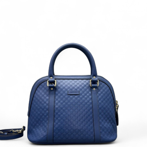 Gucci Microguccissima Dome Bag Guccissima Blue Gucci Microguccissima Dome Bag Guccissima Blue