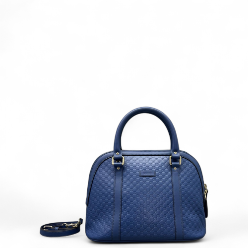 Gucci Microguccissima Dome Bag Guccissima Blue Gucci Microguccissima Dome Bag Guccissima Blue