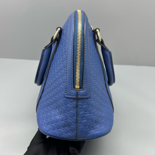 Gucci Microguccissima Dome Bag Guccissima Blue Gucci Microguccissima Dome Bag Guccissima Blue