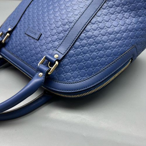 Gucci Microguccissima Dome Bag Guccissima Blue Gucci Microguccissima Dome Bag Guccissima Blue