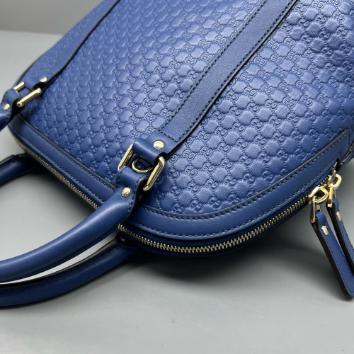 Gucci Microguccissima Dome Bag Guccissima Blue Gucci Microguccissima Dome Bag Guccissima Blue
