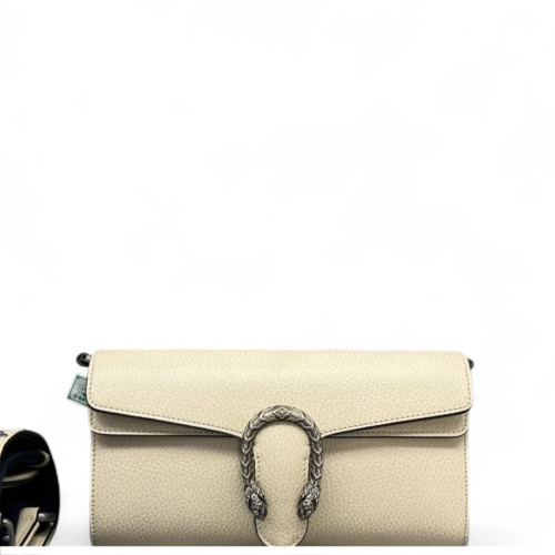 Gucci Dionysus Grained Calfskin White