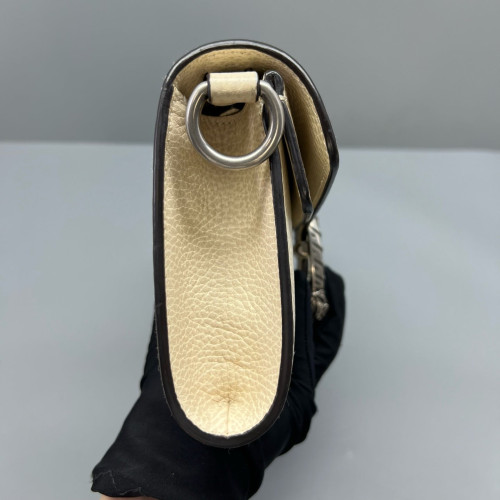 Gucci Dionysus Grained Calfskin White