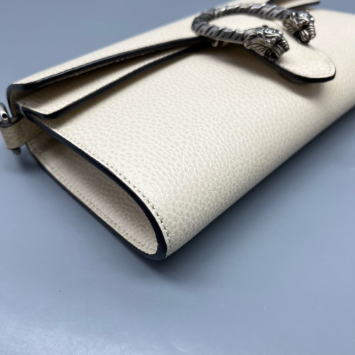 Gucci Dionysus Grained Calfskin White