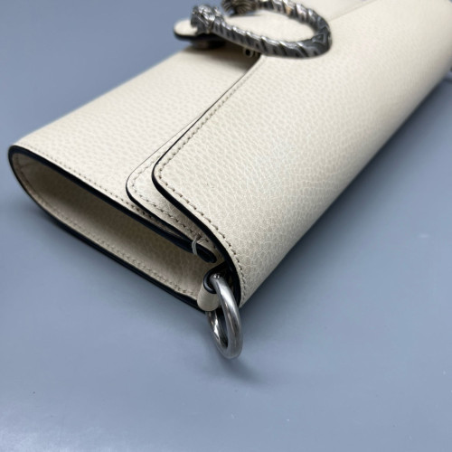 Gucci Dionysus Grained Calfskin White