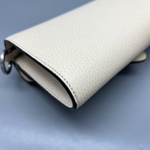 Gucci Dionysus Grained Calfskin White