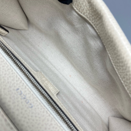 Gucci Dionysus Grained Calfskin White