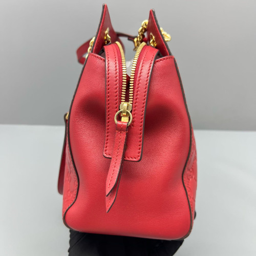 Gucci Tote Bag Guccissima Red