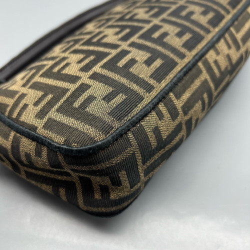Fendi Medium Baguette Zucca Brown Dark Brown