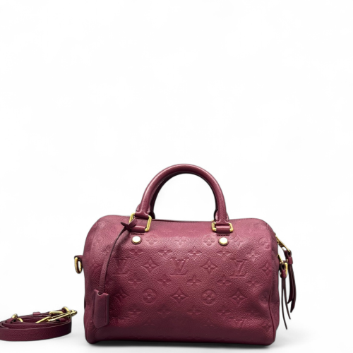 Louis Vuitton Speedy Bandouliere 25 Monogram Empreinte Azalea
