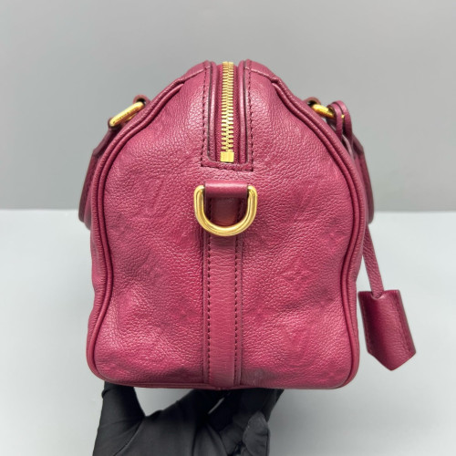 Louis Vuitton Speedy Bandouliere 25 Monogram Empreinte Azalea