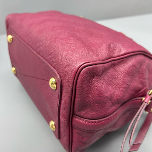 Louis Vuitton Speedy Bandouliere 25 Monogram Empreinte Azalea