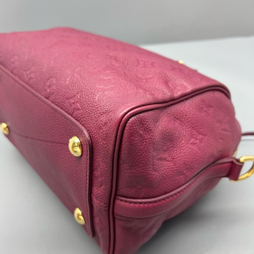 Louis Vuitton Speedy Bandouliere 25 Monogram Empreinte Azalea