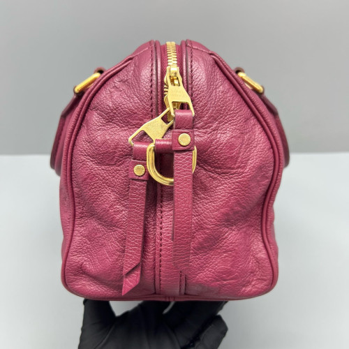 Louis Vuitton Speedy Bandouliere 25 Monogram Empreinte Azalea
