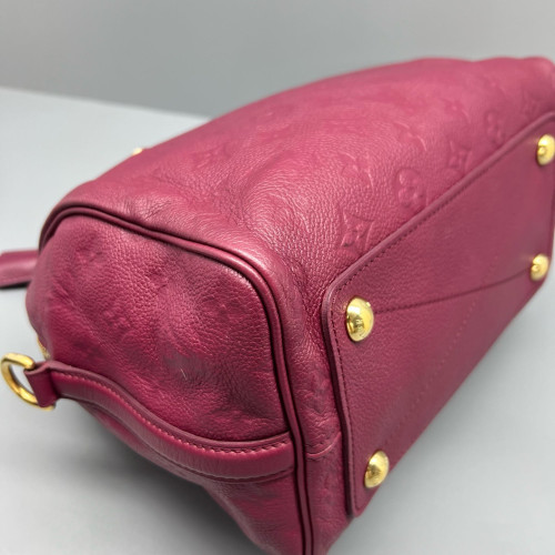 Louis Vuitton Speedy Bandouliere 25 Monogram Empreinte Azalea