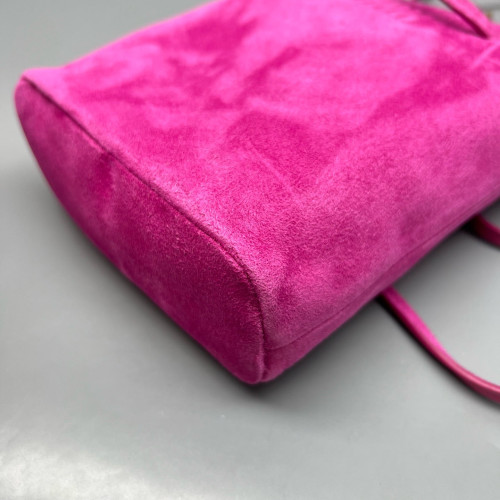 Miu Miu Bucket Suede Magenta Miu Miu Bucket Suede Magenta