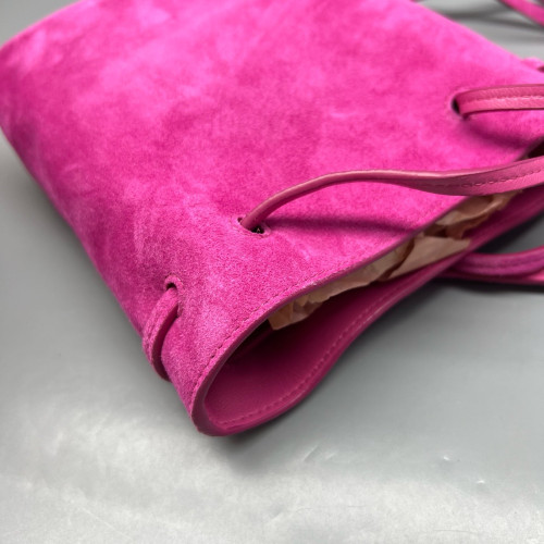 Miu Miu Bucket Suede Magenta Miu Miu Bucket Suede Magenta