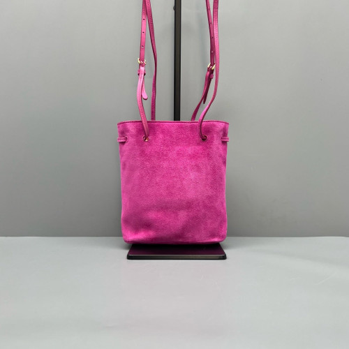 Miu Miu Bucket Suede Magenta Miu Miu Bucket Suede Magenta
